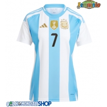 Maglie da calcio Argentina Rodrigo De Paul #7 Prima Maglia Femminile Copa America 2024 Manica Corta